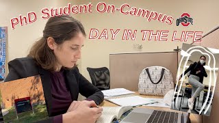 Day in the Life of a PhD Student ON CAMPUS at OSU  History PhD Vlog [upl. by Ettennyl156]