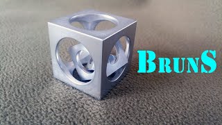 Incredible machinist trick Cube in a cube [upl. by Lambertson807]