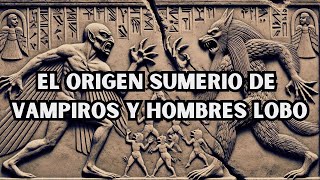 El Origen de los VAMPIROS y HOMBRES LOBO fue en la Antigua Sumeria  Documental Completo [upl. by Arihsak]