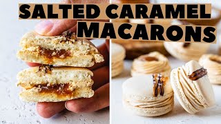 Salted Caramel Macarons [upl. by Valaree]