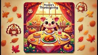 Pookies Thanksgiving by Sandra Boynton  Read along for kids [upl. by Ahcim]