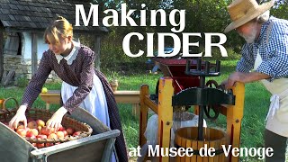 Making Cider at Musee de Venoge [upl. by Loma451]