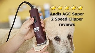 Andis AGC Super 2Speed Professional Animal Clipper reviews [upl. by Robinson]