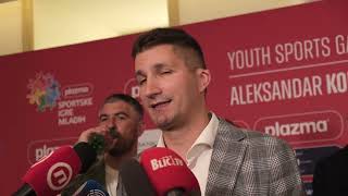 Alta banka Allstar Sports day  Aleksandar Kolarov i Šime Vrsaljko novi ambasadori SIM [upl. by Kirsteni]