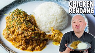 Chicken Rendang – Tender Chicken in a Spicy Chilli Coconut Sauce [upl. by Olga]