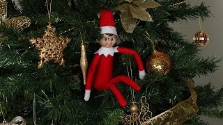 Elf on The Shelf  Hides in the Christmas tree [upl. by Lajib]