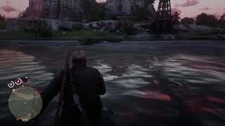 RDR2 online free roam chill fishing session to earn that elusive rdr2 dollarooni [upl. by Mickey704]