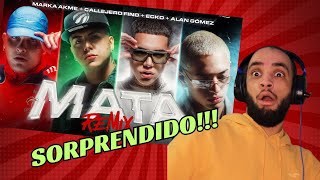 Mata Remix  Marka Akme Callejero Fino Ecko amp Alan Gomez MI REACCION [upl. by Talya]