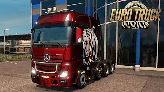 NUOVO CAMION CHE BESTIA MERCEDESBENZ  MAPPA ITALIANA  EURO TRUCK SIMULATOR 2 ITA [upl. by Tyika]