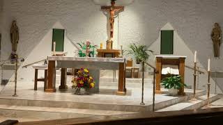 Spanish Mass at St John the Evangelist Catholic Church Pensacola FL 11924 [upl. by Renell]