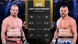 Misha Cirkunov vs Chuck Liddel Full Fight  UFC 5 Fight Night [upl. by Sherr]