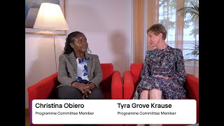 ESCMID Global 2025 invited programme Christina Obiero amp Tyra Grove Krause [upl. by Htinnek]