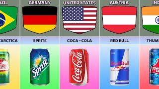 Soft Drinks Brands From Different Countries  Part 1 [upl. by Aitselec8]