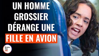 Un Homme Grossier Importune Une Fille Dans Un Avion  DramatizeMeFrance [upl. by Adehsor779]