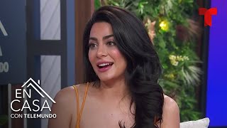 Emeraude Toubia habla de cómo ha superado su ruptura con Prince Royce  En Casa Con Telemundo [upl. by Atekahs]