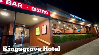 Dinner amp Soccer Game at Kingsgrove Hotel Sydney Australia [upl. by Hsizan]