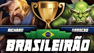 WARCRAFT 3 REFORGED ARRECAD Orcs vs RichardMarra Humanos  WC3 Brasileirão Série C [upl. by Ycnahc]