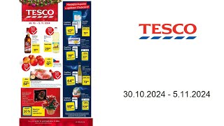 Leták TESCO CZ  30102024  5112024 [upl. by Batista814]