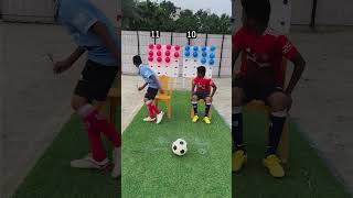 Who will win football skill on chair [upl. by Euqinahc17]