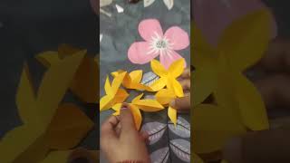 मैंने कागज से कितने सुंदर flower cut किये  homemaker hunar craft housewifecreatives flowers [upl. by Lrac]