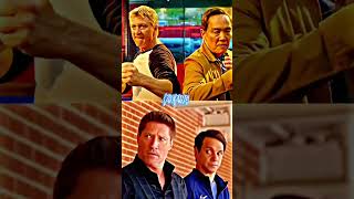 Johnny and Chozen vs Daniel and Mike from cobra kai cobrakai vs johnnylawrence daniellarusso [upl. by Ennaul692]