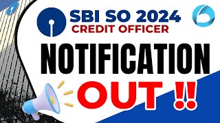 SBI SO Notification Out 2024  SBI SO Salary Qualification Exam Pattern Age Limit By Aditya Sir [upl. by Fernandes829]