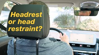 Headrest or head restraint [upl. by Yemac]