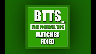 BOTH TEAMS TO SCORE STRATEGY  100 RESEARCHED BTTS STRATEGY [upl. by Aihsat27]