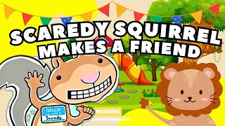 Scaredy Squirrel Makes A Friend by Melanie Watt  READ ALOUD  Book about Making Friends for Kids [upl. by Jacy]