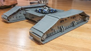 New crawler for lego crane Liebherr LR11000 [upl. by Anehsuc745]