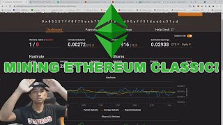 GTX 1050 TI MINING ETHEREUM CLASSIC ETC Low Budget Crypto Mining 2021 ξ ₿ 香港加密貨幣挖礦 [upl. by Ricarda]