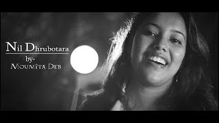 Amay Prashna Kore Nil Dhrubotara ll Hemanta Mukherjee amp Salil Chowdhury llCover By Moumita Deb [upl. by Leiand]