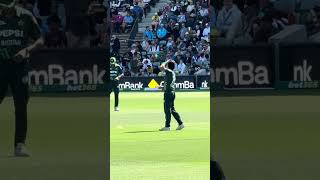 Cricket fans teasing naseem shah in stadium  Pakistan vs Australia ODI series [upl. by Cockburn]