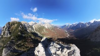 The Unprepared Hikers  Valbona to Theth Hike  Albanian Alps [upl. by Drehcir]