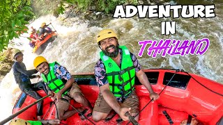 Adventure River Rafting In Thailand  തായ്‌ലൻഡിലെ കൈ വിട്ട കളി  M4 Tech [upl. by Aenat]