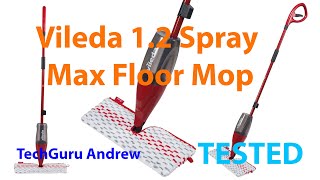 Vileda 12 Spray Max Floor Mop [upl. by Federica]