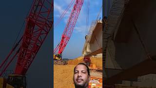 Integrated bridge hoisting process good tools machinery make work shorts youtube crane [upl. by Galitea]