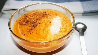 Velouté de carottes au parmesan facile [upl. by Thorne]