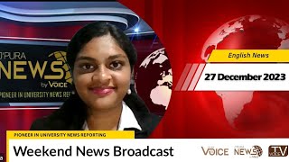 The English News Telecast of Jpura News by JPURA VOICE [upl. by Annahs]