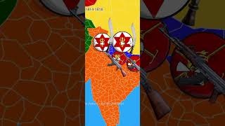 Anglo war and sugauli treaty countryball shorts fly viralvideo countryball sugauli [upl. by Blinnie]