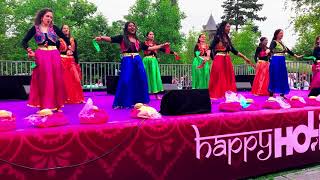 Bollywood dance performance  Holi 2022 Paris France  Jardin dAcclimatation [upl. by Zoi]