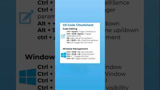 Top 10 Visual Studio Code Cheat Codes You Need to Know vscode visualcpp coding programmers [upl. by Tisbee205]