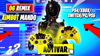 LA MEJOR SENSIBILIDAD Para NO FALLAR BALAS en FORTNITE MEJOR CONFIGURACIÓN MANDO PS4PS5SWITCHPC [upl. by Arev]