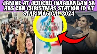 JANINE AND JERICHO seen at AT ABSCBN CHRISTMAS STATION [upl. by Daegal]