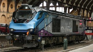 Trains and tones at York  ECML  26621  ft Blue Pullman HST [upl. by Eleets512]