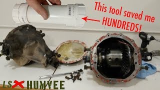 Humvee Differential Overhaul and Output Flange Seal Installation LSxHumvee [upl. by Yde]