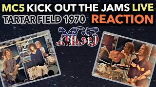 Brothers REACT to MC5 Kick Out The Jams Live at Tartar Field 1970 [upl. by Selmore]