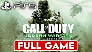 CALL OF DUTY 4 MODERN WARFARE REMASTERED PS5 Gameplay Walkthrough Part 1 Campaign FULL GAME 4K 60FPS [upl. by Midge]