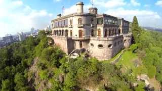 Castillo de Chapultepec desde el aire  Dji Phantom [upl. by Desdamona69]