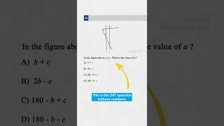 The SAT question without numbers 🤔 [upl. by Siravaj]